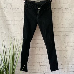 Zara stretchy black jeans